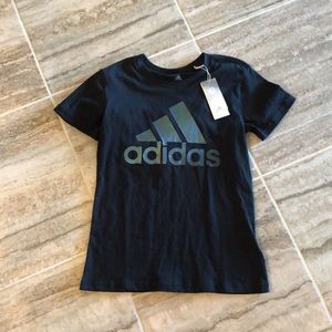 NWT Adidas  Holiday Logo T-Shirt XS